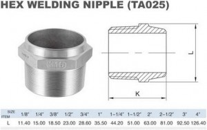 WELDING NIPPLE