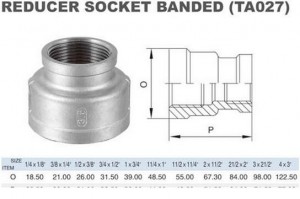 REDUCER SOCKET BANDED