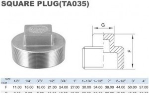 SQUARE PLUG